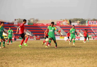  आहा ! रारा पोखरा गोल्ड कप : उद्‌घाटन खेलमा पुलिस क्लब विजयी 